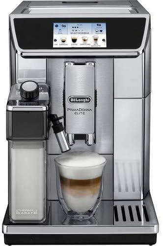 De'Longhi PrimaDonna Elite  ECAM 650.85.MS  Fully Automatic Coffee Machine Silver