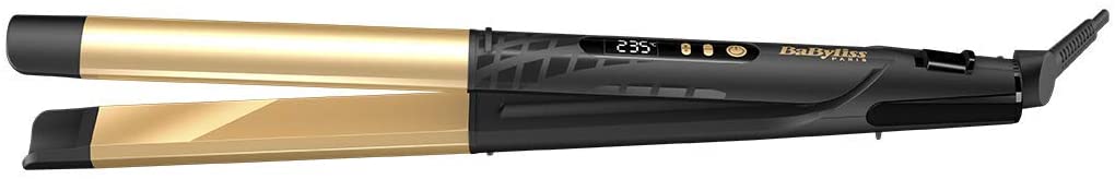BaByliss ST440SDE,Gold Ceramic 25mm Straightener 3 Temperatures, GOLD, - Jashanmal Home