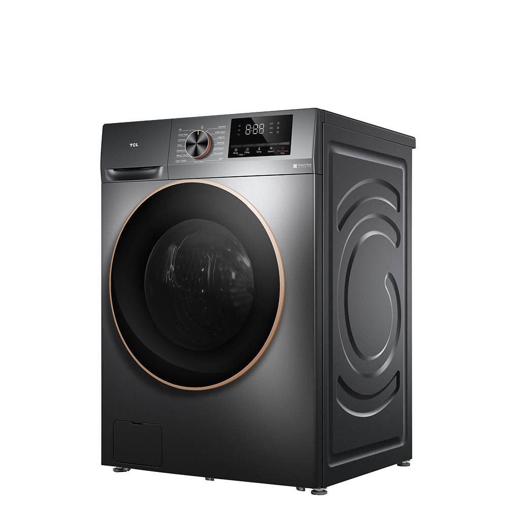 Tcl 10Kg Direct Drive Invertor Motor Washing Machine 1200Rpm, Gray P210Flg