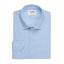 T.M.Lewin Slimt Fit Cotton Linen Plain Shirt - Blue - 72837 002