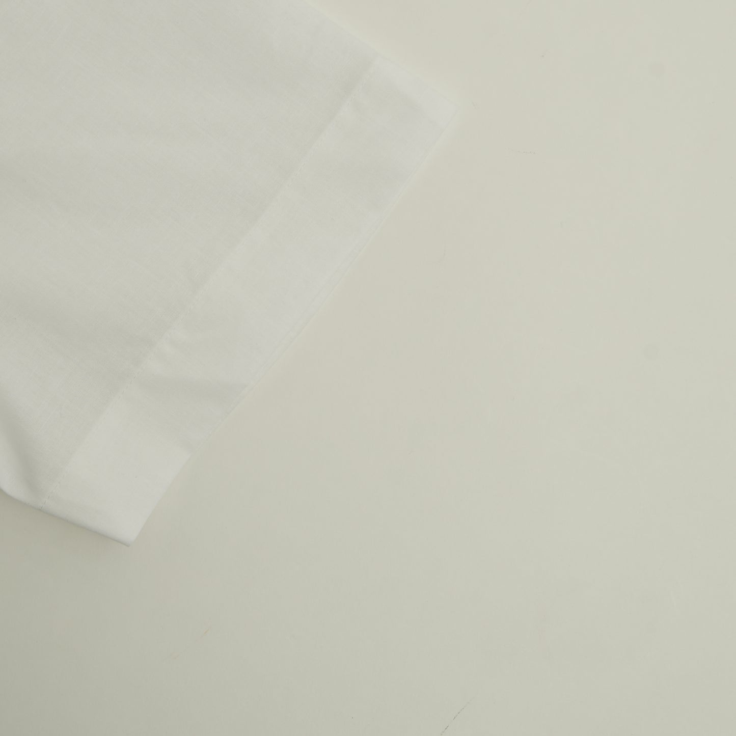 SHORT SLEEVE COTTON LINEN SLIM FIT WHITE SHIRT