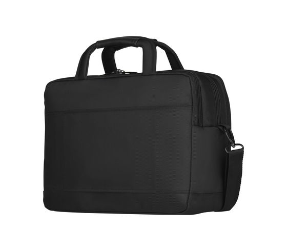WENGER BC STAR 16 EXPANDABLE BRIEFCASE BLACK 606465