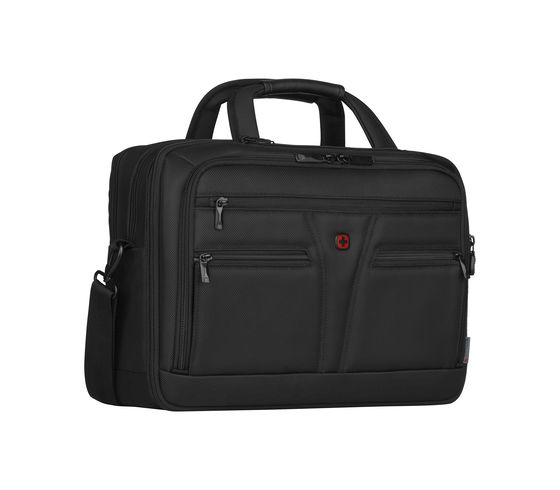 WENGER BC STAR 16 EXPANDABLE BRIEFCASE BLACK 606465