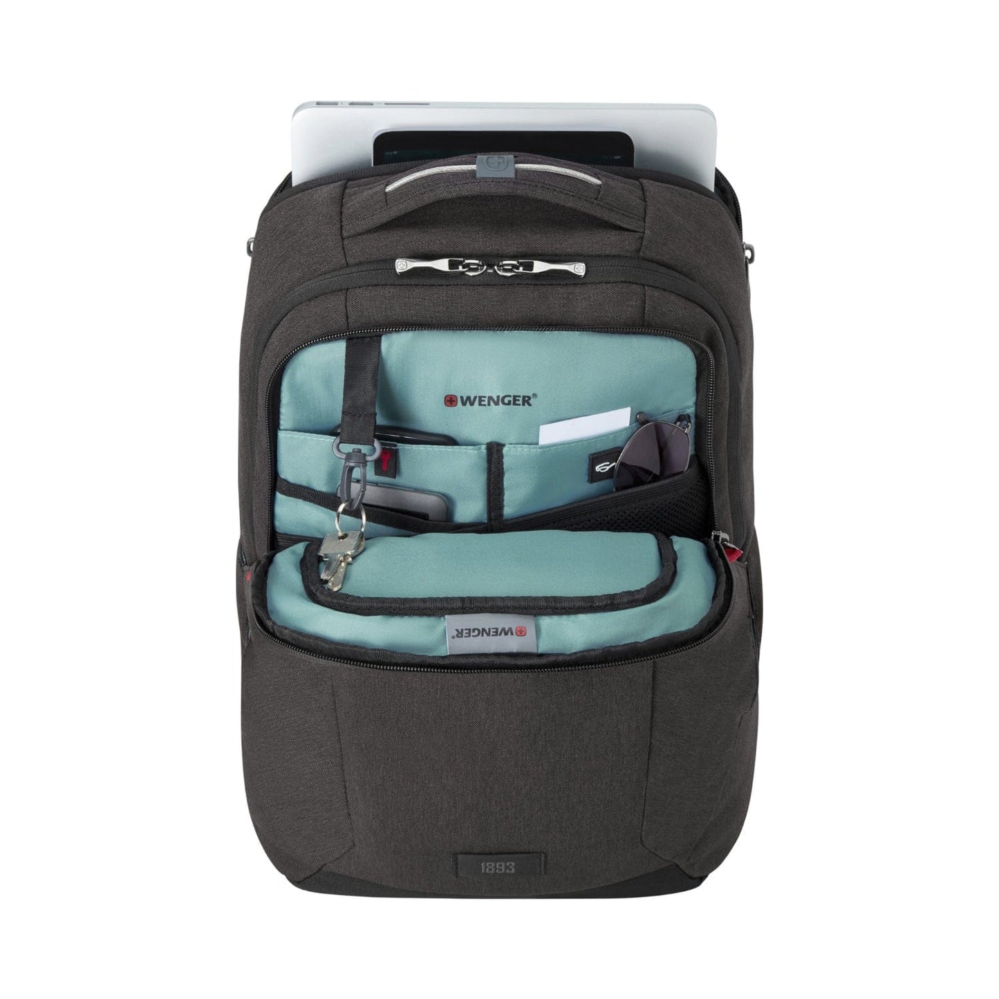 Wenger Mx Professional 16" Laptop Backpack with Tablet Pocket Grey - 611641