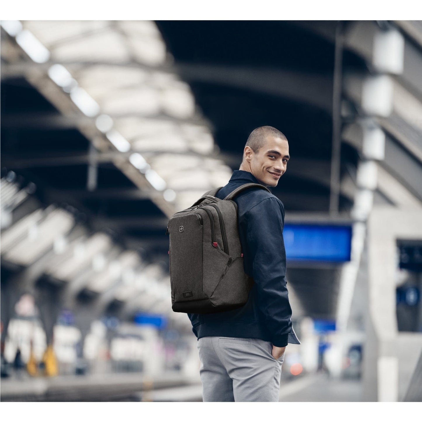 Wenger Mx Professional 16" Laptop Backpack with Tablet Pocket Grey - 611641