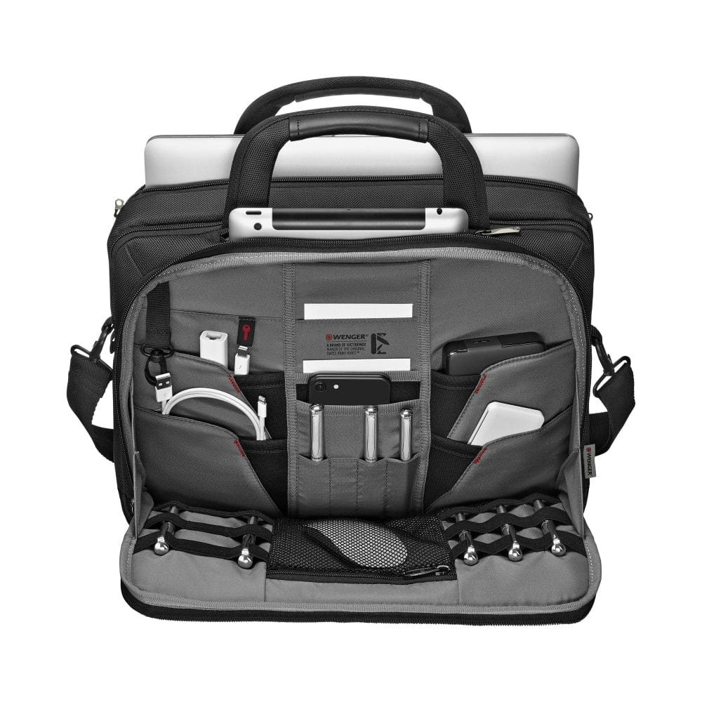 Wenger BC Pro 14" - 16" Laptop Briefcase With Tablet Pocket Black - 612267