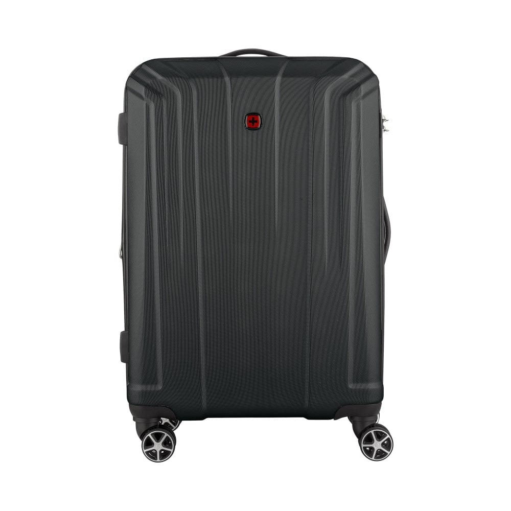 Wenger Destination Medium Hardside Expandable 67cm Check-In Luggage Trolley Black - 612347