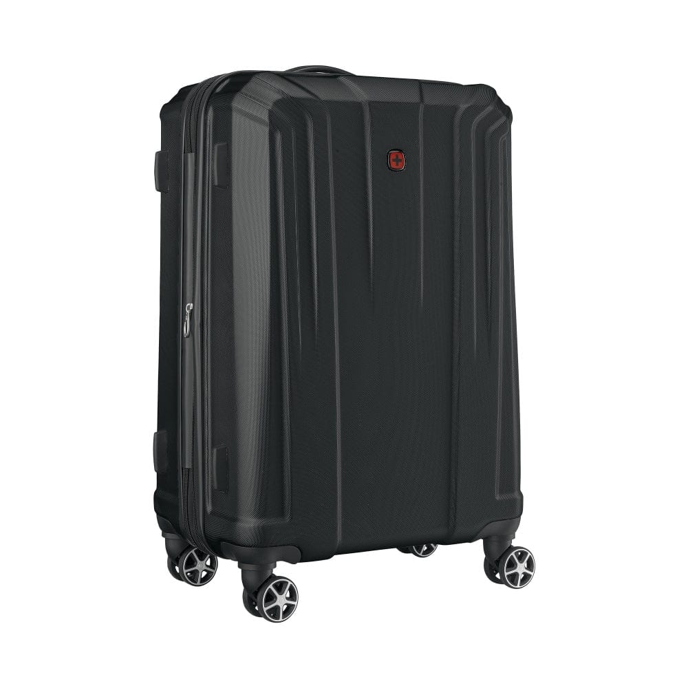 Wenger Destination Medium Hardside Expandable 67cm Check-In Luggage Trolley Black - 612347