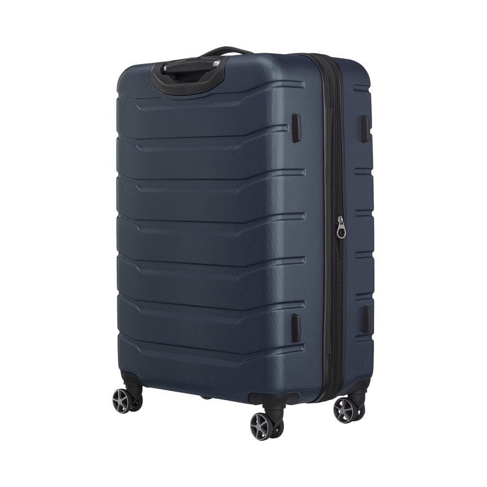 Wenger Vaiana Medium Hardside Expandable 78cm Check-In Luggage Trolley Navy Blue - 612356