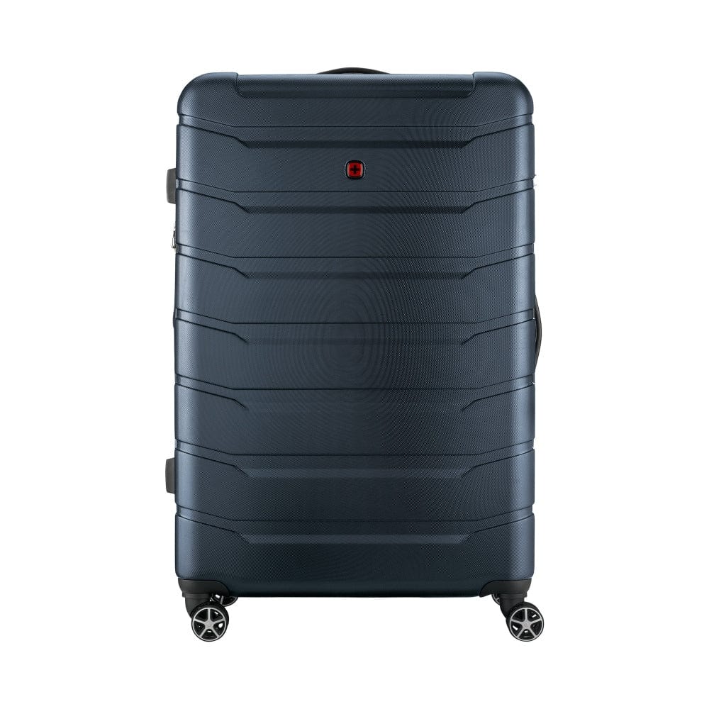Wenger Vaiana Large Hardside Expandable 87cm Check-In Luggage Trolley Navy Blue - 612358