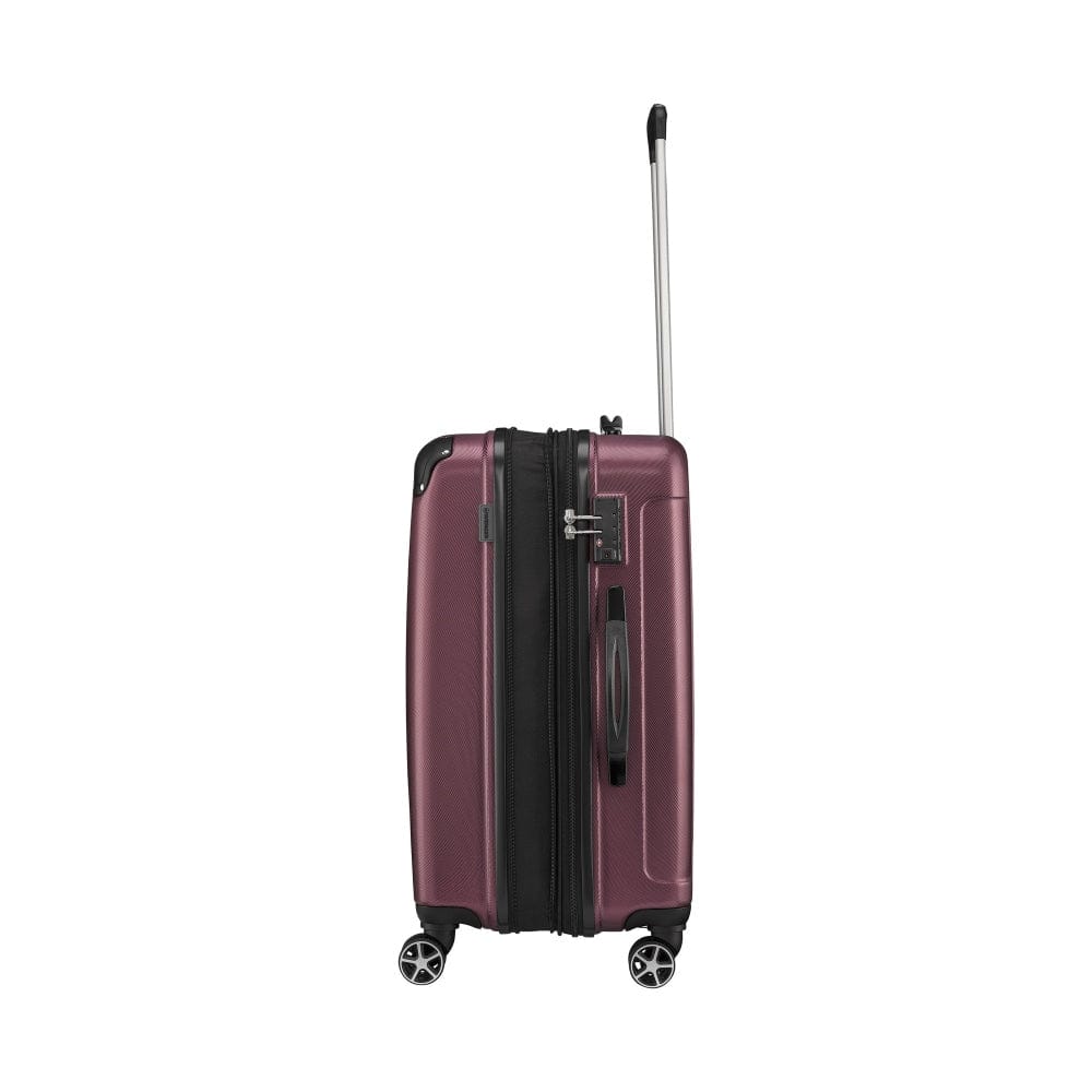 Wenger Protector Medium Hardside Expandable 67cm Check-In Luggage Trolley Red - 612364
