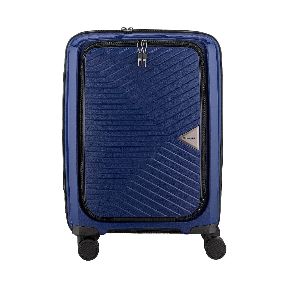 Wenger Ultra-Lite Hardside Carry-On Expandable 55cm Cabin Luggage Trolley Blue - 612370