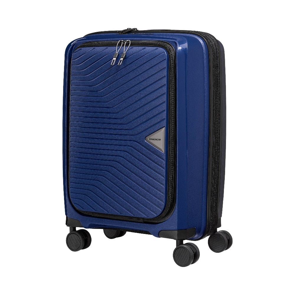 Wenger Ultra-Lite Hardside Carry-On Expandable 55cm Cabin Luggage Trolley Blue - 612370