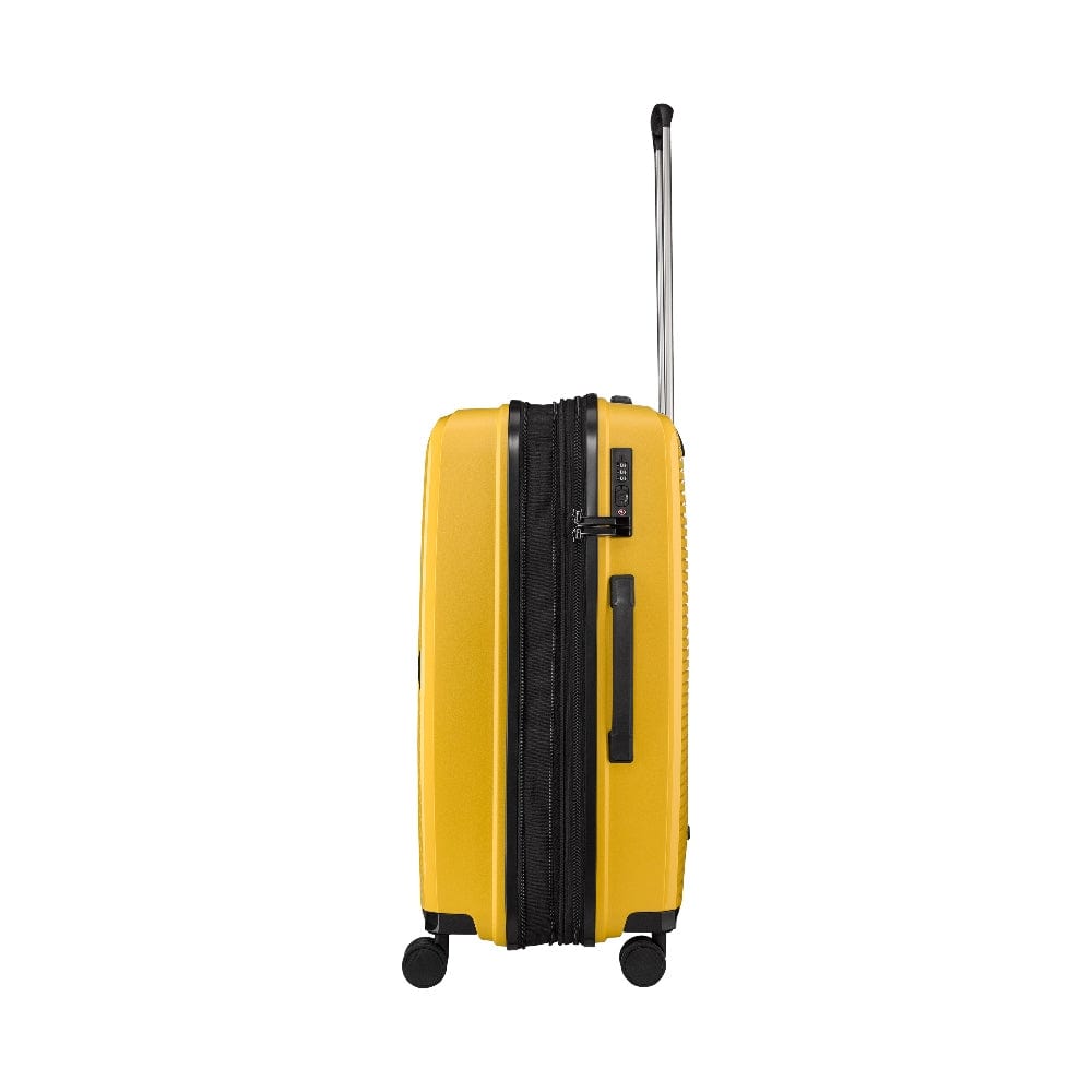 Wenger Ultra-Lite 3 Piece 55+67+76cm Hardside Expandable Check-In Luggage Trolley Set Yellow - 612368
