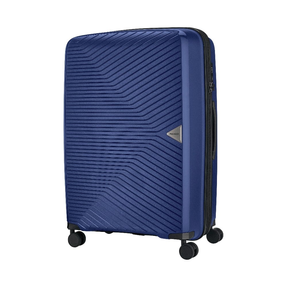 Wenger Ultra-Lite 3 Piece 55+67+76cm Hardside Expandable Check-In Luggage Trolley Set Blue - 612367