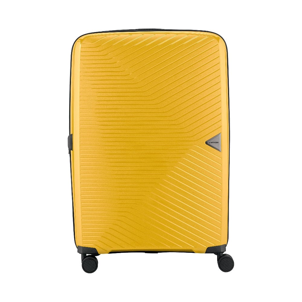 Wenger Ultra-Lite Hardside Large Expandable 76cm Check-In Luggage Trolley Yellow - 612377