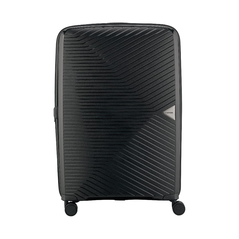 Wenger Ultra-Lite Hardside Large Expandable 76cm Check-In Luggage Trolley  Black - 612378