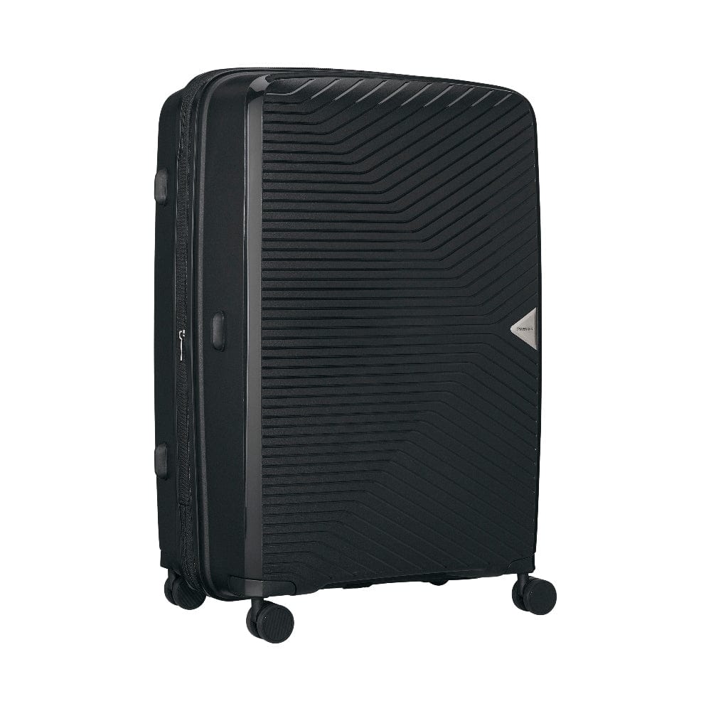 Wenger Ultra-Lite Hardside Large Expandable 76cm Check-In Luggage Trolley  Black - 612378