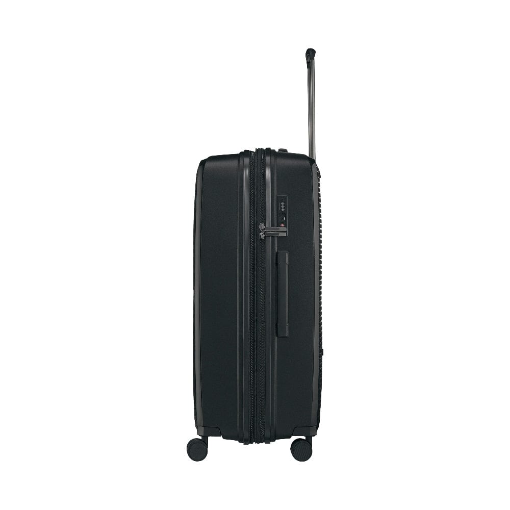 Wenger Ultra-Lite Hardside Large Expandable 76cm Check-In Luggage Trolley  Black - 612378