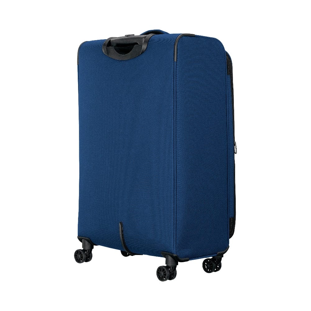Wenger Beaumont Lite  Medium Softside Expandable 80cm Check-In Luggage Trolley Blue - 612384