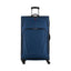 Wenger Beaumont Lite Large Softside Expandable 90cm Check-In Luggage Trolley Blue - 612386
