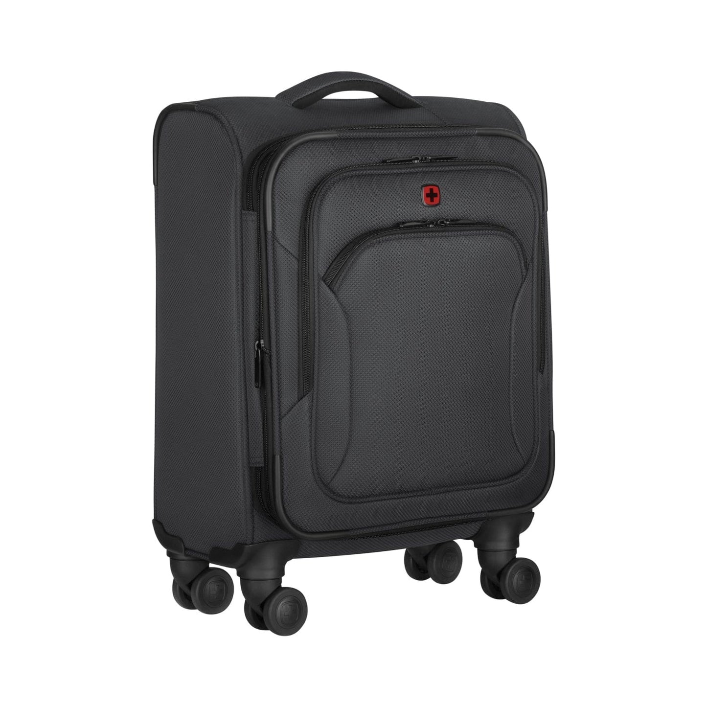 Wenger Vibrave 46cm Softcase 4 Double Wheel Expandable Cabin Luggage Trolley Anthra - 612552