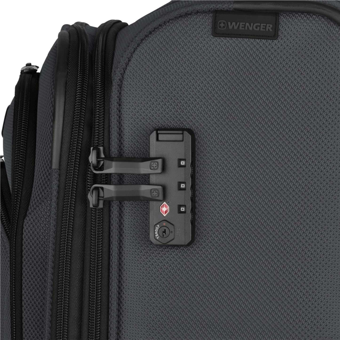 Wenger Vibrave 46cm Softcase 4 Double Wheel Expandable Cabin Luggage Trolley Anthra - 612552