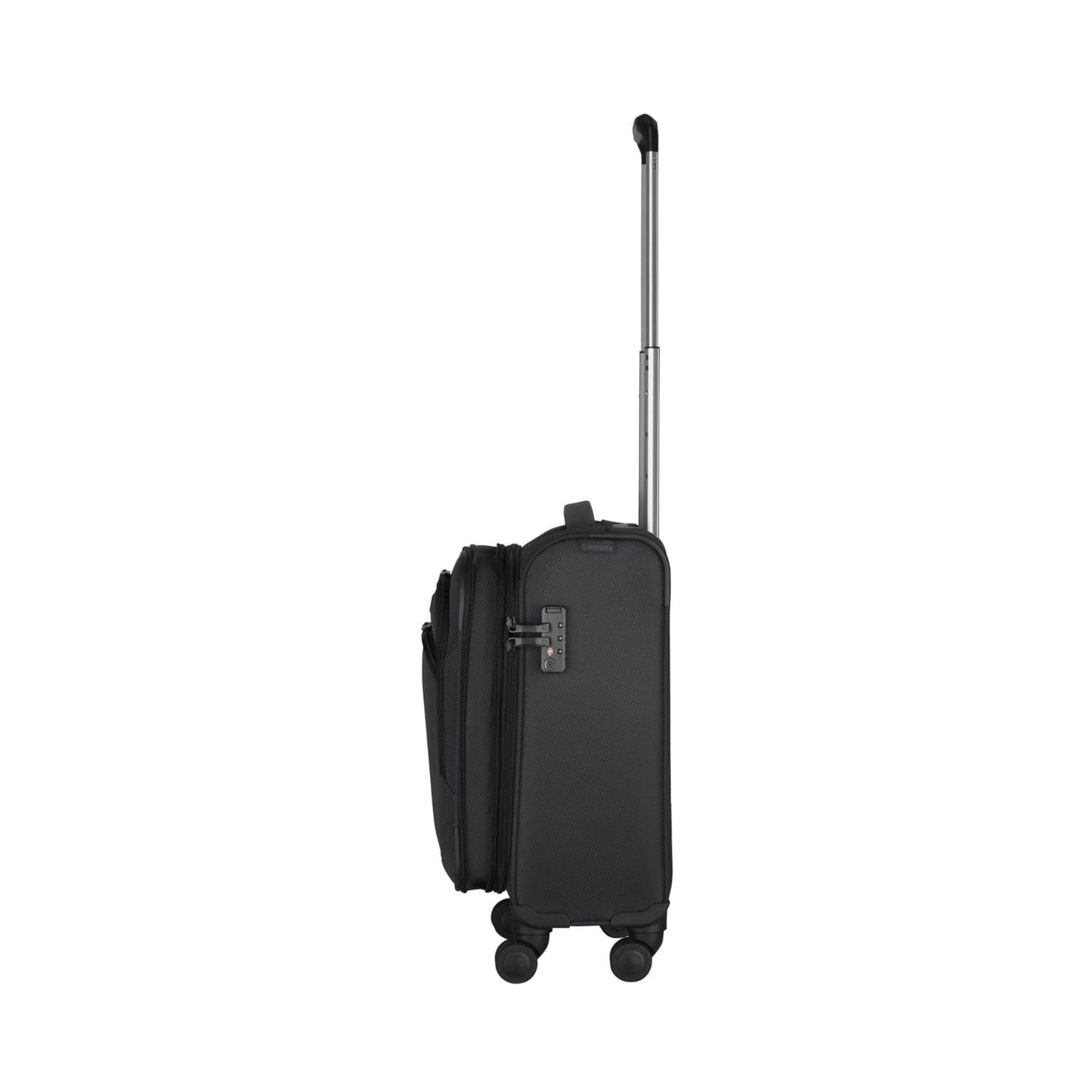 Wenger Vibrave 46cm Softcase 4 Double Wheel Expandable Cabin Luggage Trolley Anthra - 612552