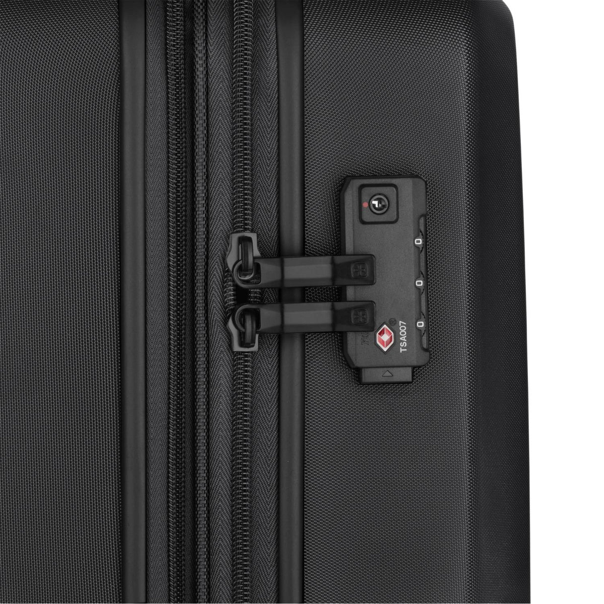 Wenger Motion 3 Piece 54+69+81cm Hardside Expandable Cabin & Check-In Luggage Trolley Set Black