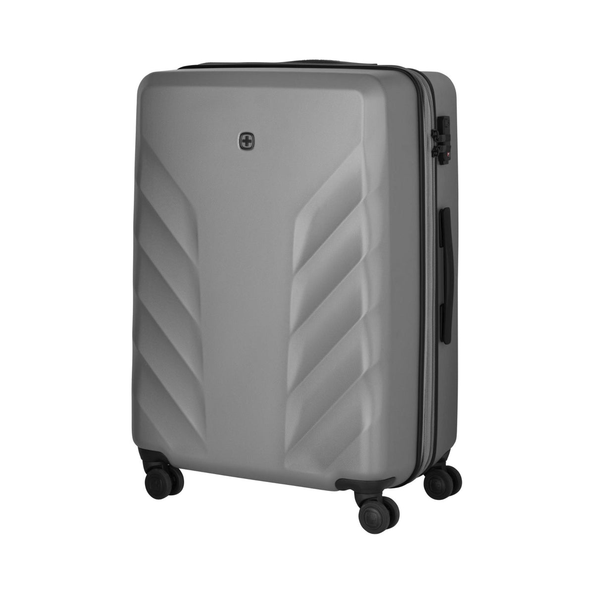 Wenger Motion 3 Piece 54+69+81cm Hardside Expandable Cabin & Check-In Luggage Trolley Set Grey