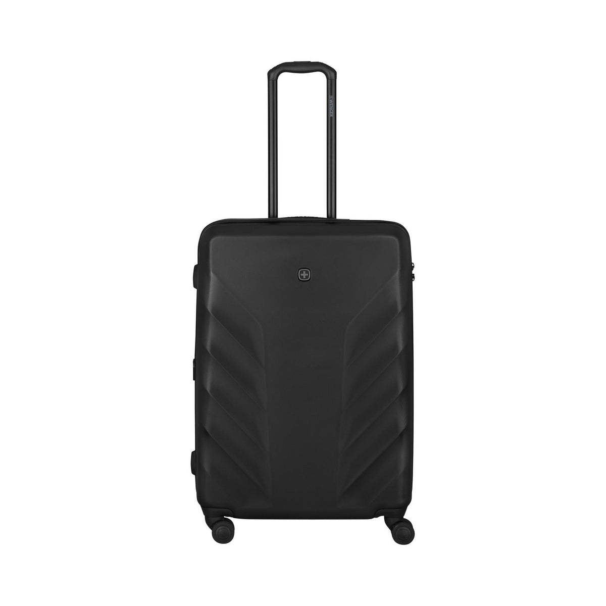 Wenger Motion 3 Piece 54+69+81cm Hardside Expandable Cabin & Check-In Luggage Trolley Set Black