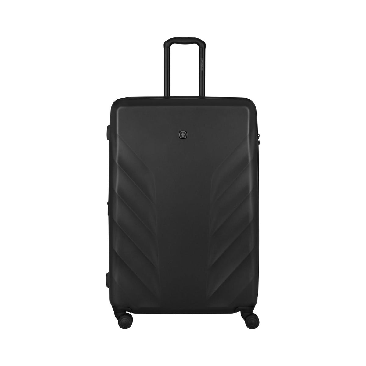 Wenger Motion 3 Piece 54+69+81cm Hardside Expandable Cabin & Check-In Luggage Trolley Set Black
