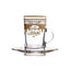 DIMLAJ SUROOR 12PC TEA CUP AND SAUCER GOLD - 46996