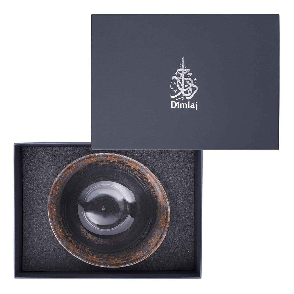 DIMLAJ SUROOR LARGE SERVING BOWL GOLD - 47010