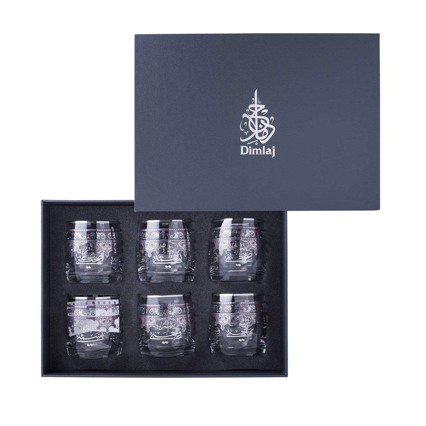 DIMLAJ SUROOR 47013 CRYSTAL TUMBLER PLAT/6 - 47013