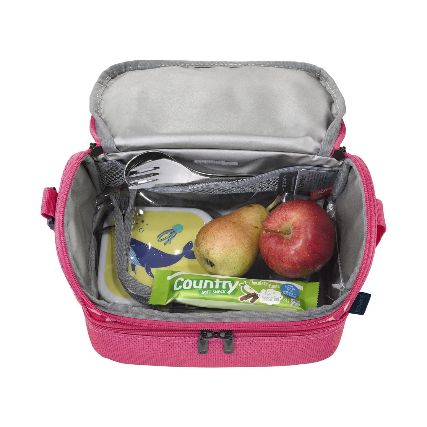 Wenger Back To School Lunch Box Pink School - 653117
