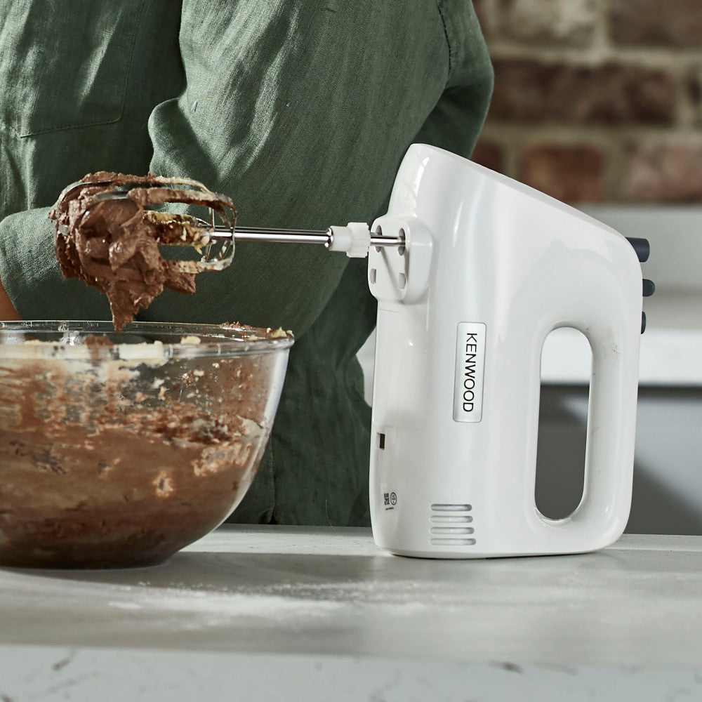 Kenwood 450w Hand Mixer White HMP30.A0WH
