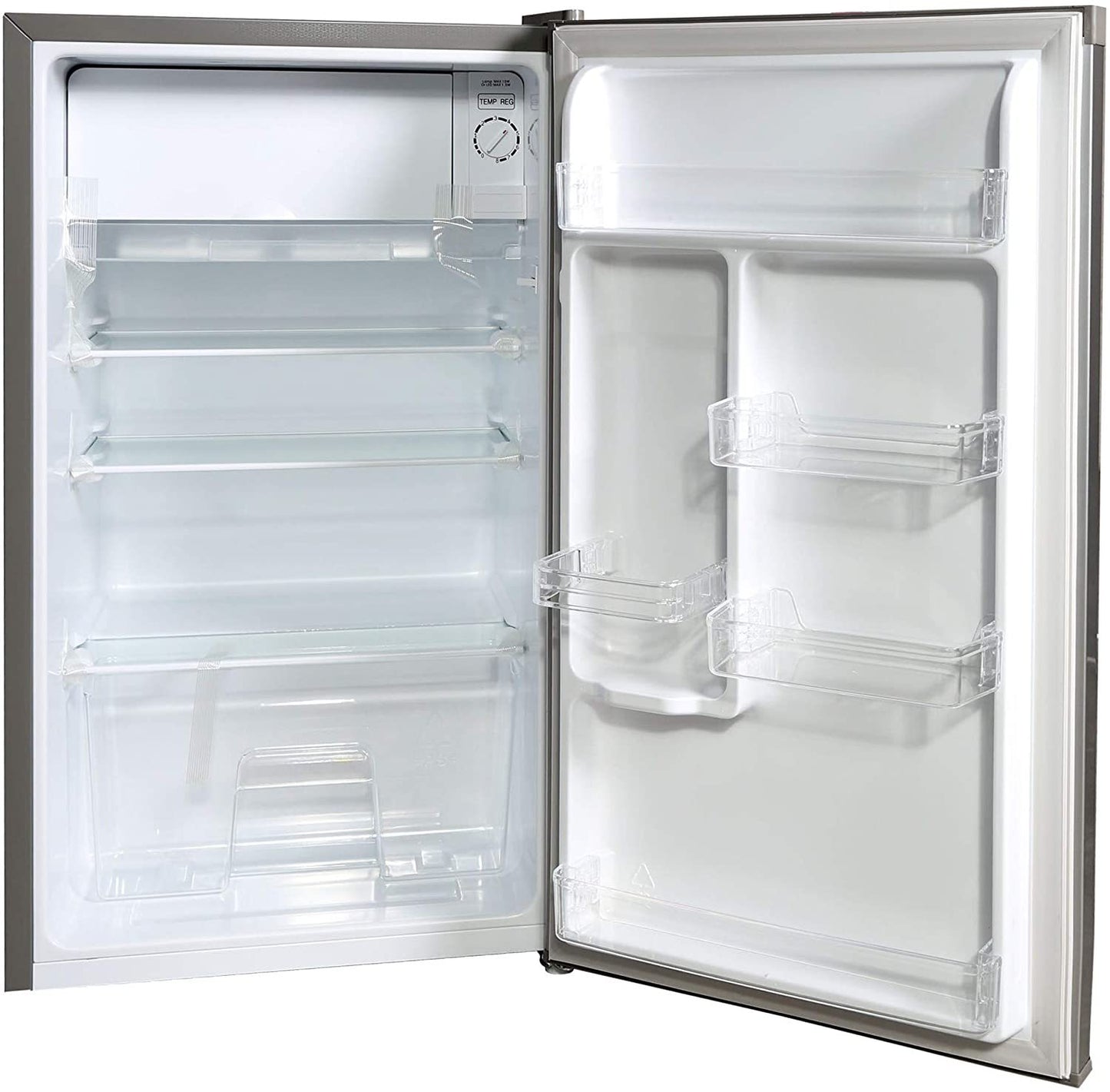 Hoover 120 Liters Free standing Single Door Refrigerator, Silver - HSD92-S