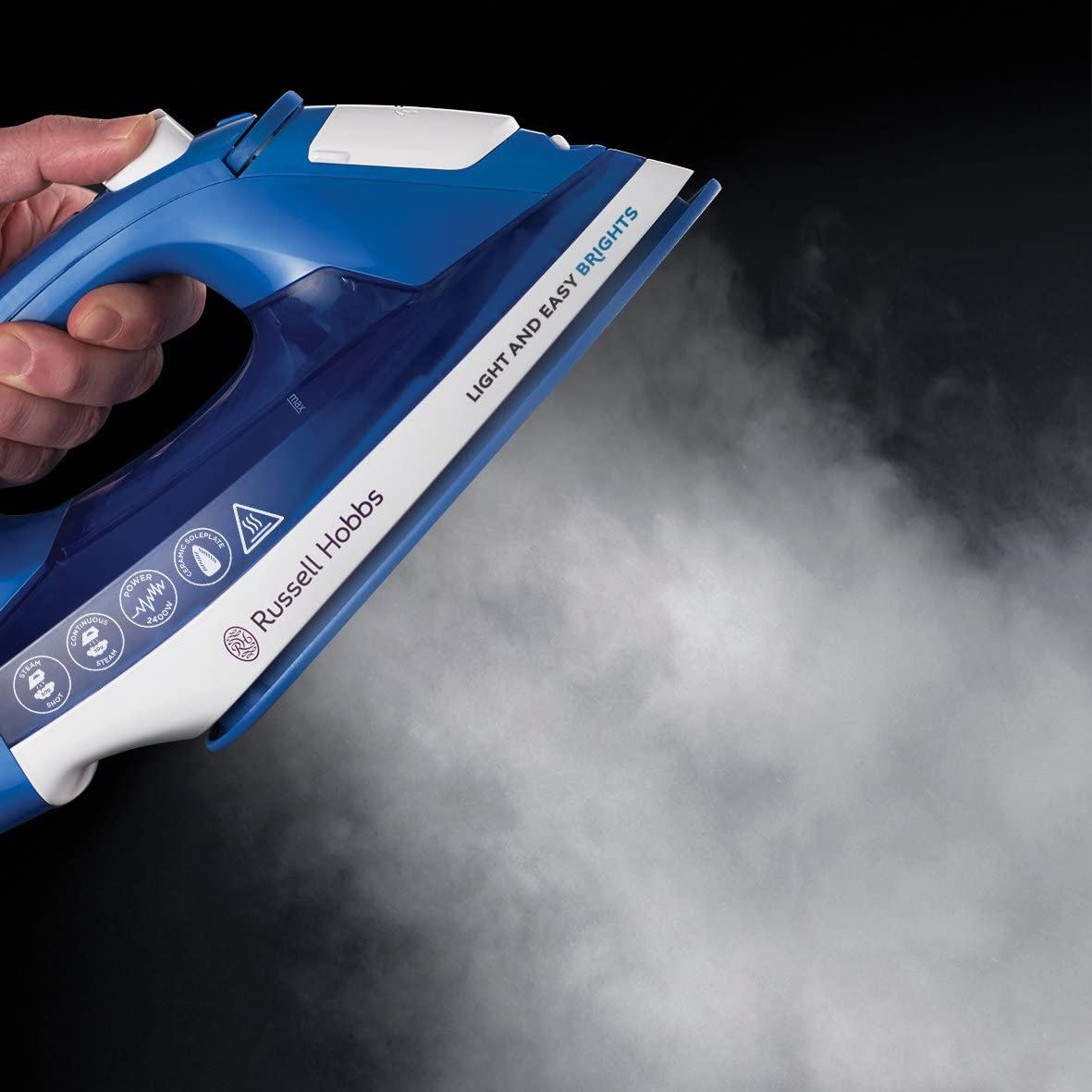 Russell Hobbs Light & Easy Bright Iron Sapphire 2400W-24830GCC - Jashanmal Home