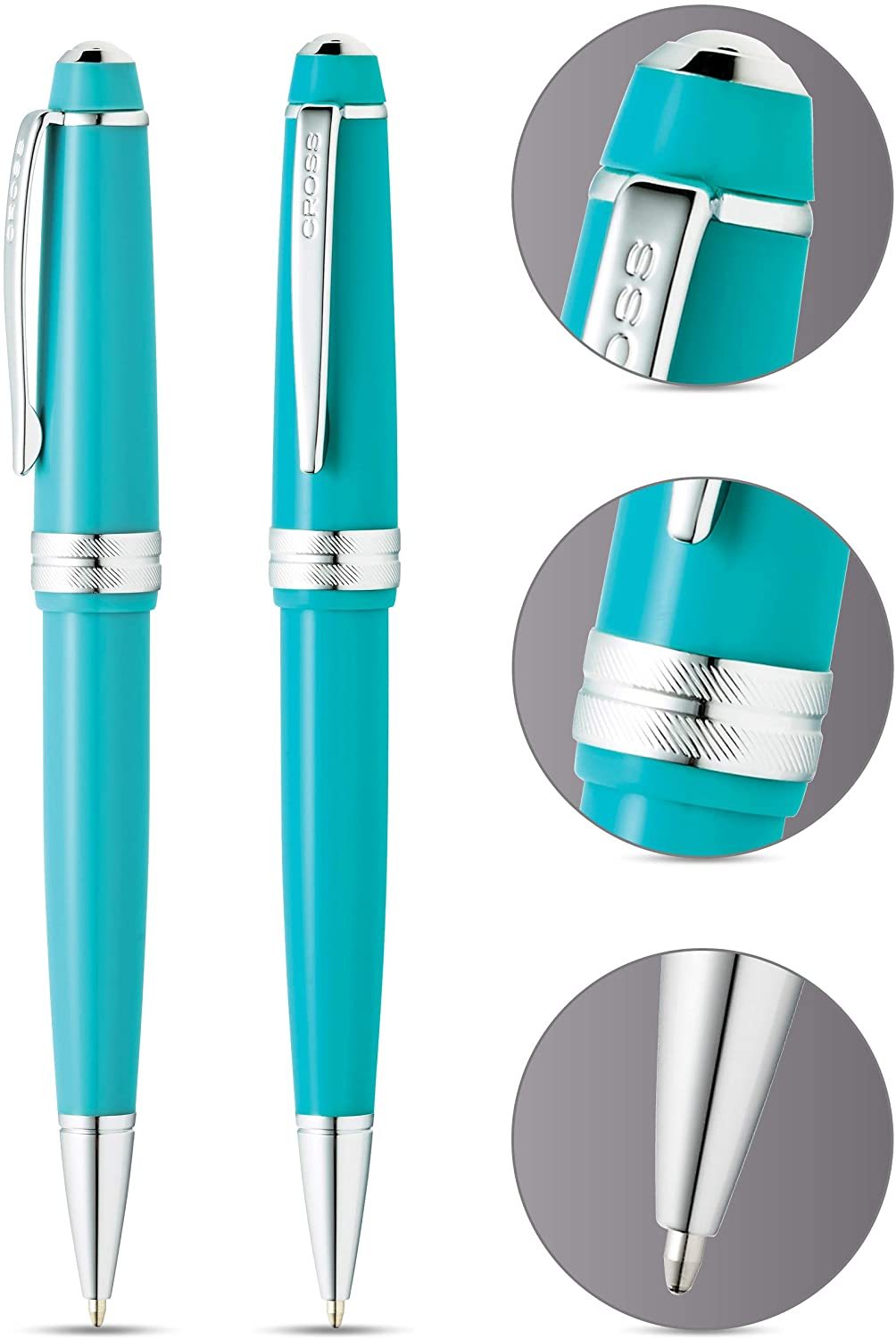 Cross Bailey Light Polished Teal Resin Ballpoint Pen