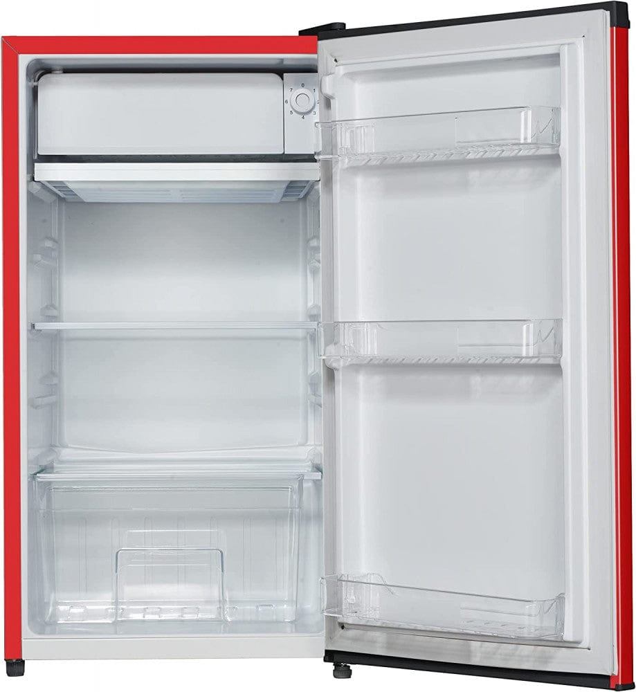 Hoover 118 Litre Single Door Refrigerator, Red, Hsd-K118-R