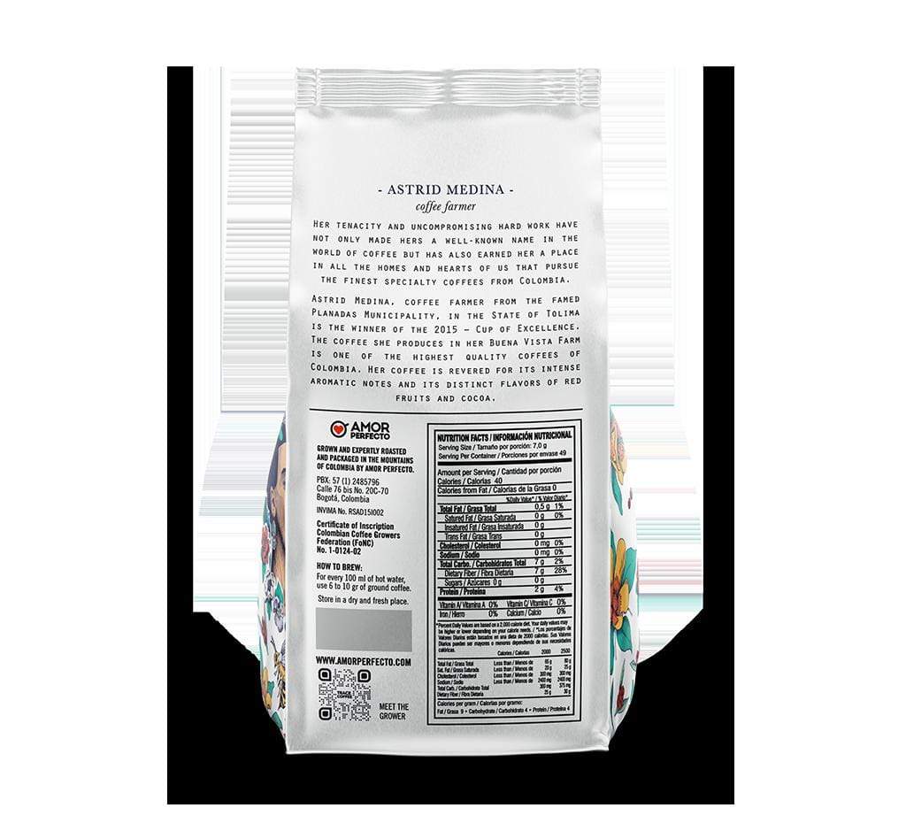 AMOR PERFECTO FRIDA KAHLO COFFEE BEANS BY ASTRID MEDINA - 340 G - 88852