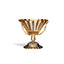 ROMA BOWL GLASS AMBER 26 X H26 CM - DC6157/OR-AM
