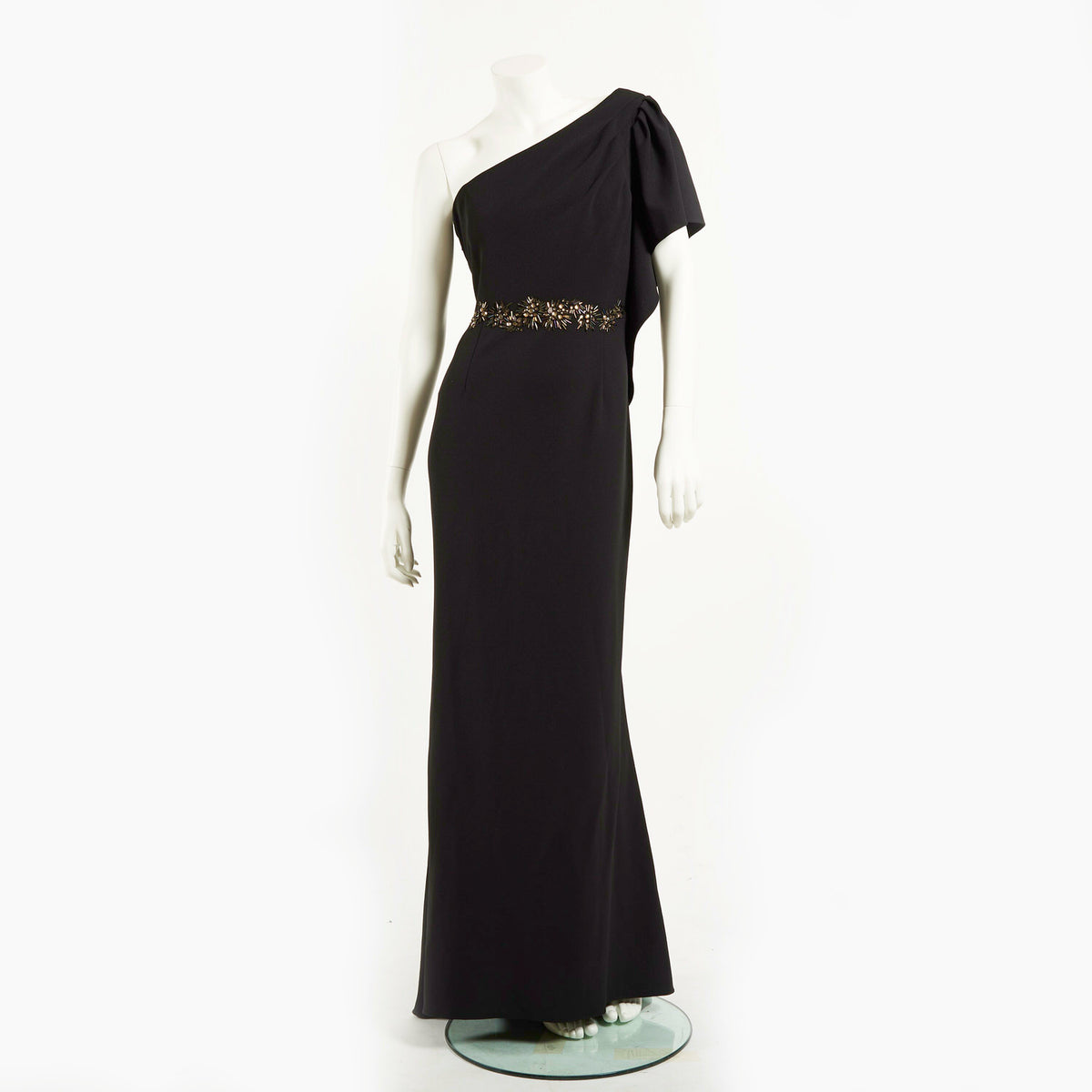 KNIT CREPE LONG DRESS