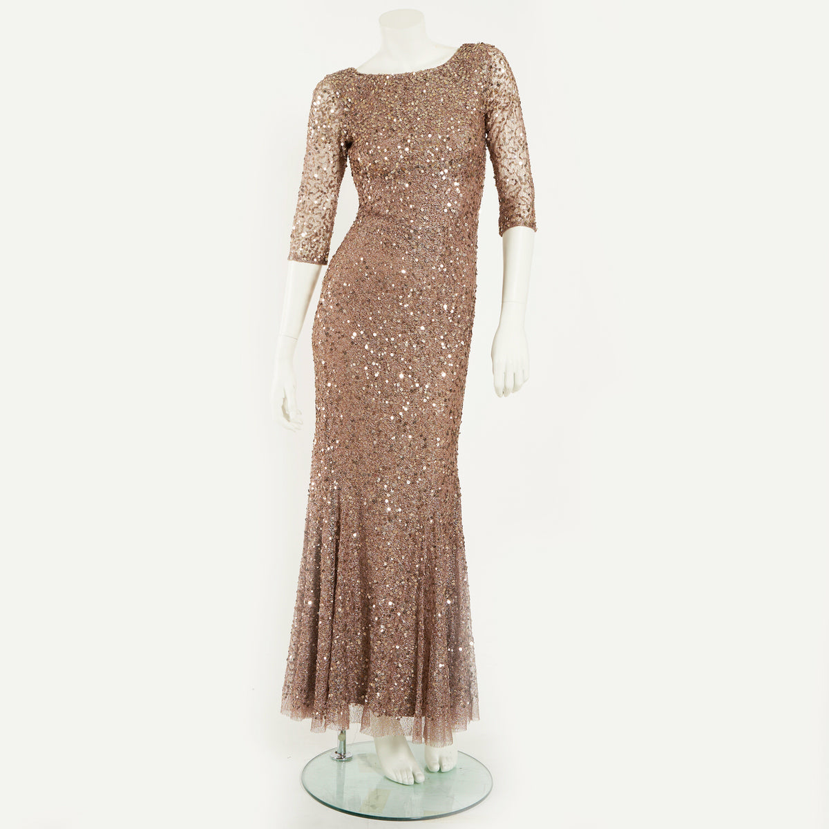 LONG BEADED DRESS