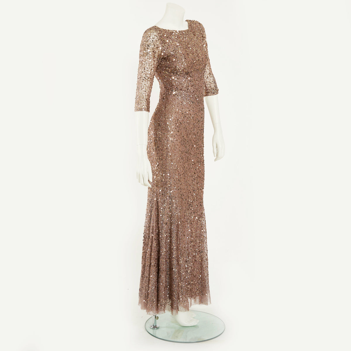 LONG BEADED DRESS