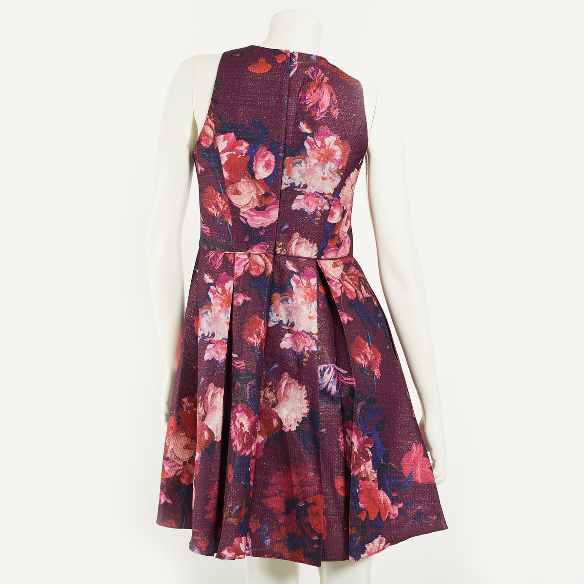 PRINTED WOVEN FIT AND FLARE