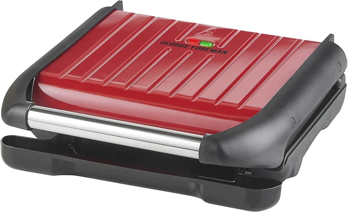 GEORGE FOREMAN RED STEEL GRILL - 25050