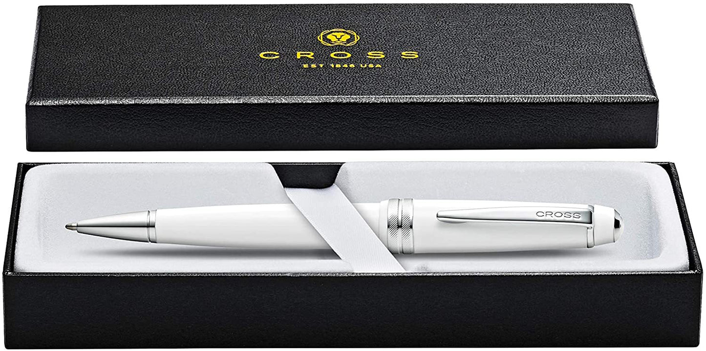 Cross Bailey Light Polished White Resin Ballpoint Pen