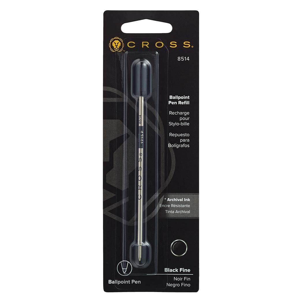 CROSS BALLPOINT REFILL FINE BLACK - 8514